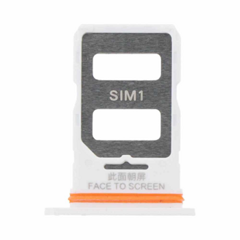 Premium Sim Tray Xiaomi Redmi Note 13 Pro 5G Moonlight White